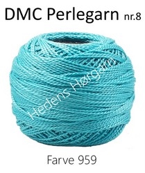 DMC Perlegarn nr. 8 farve 959